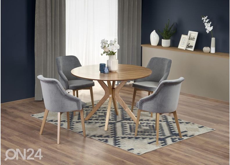 Ruokapöytä Ø 120 cm kuvasuurennos