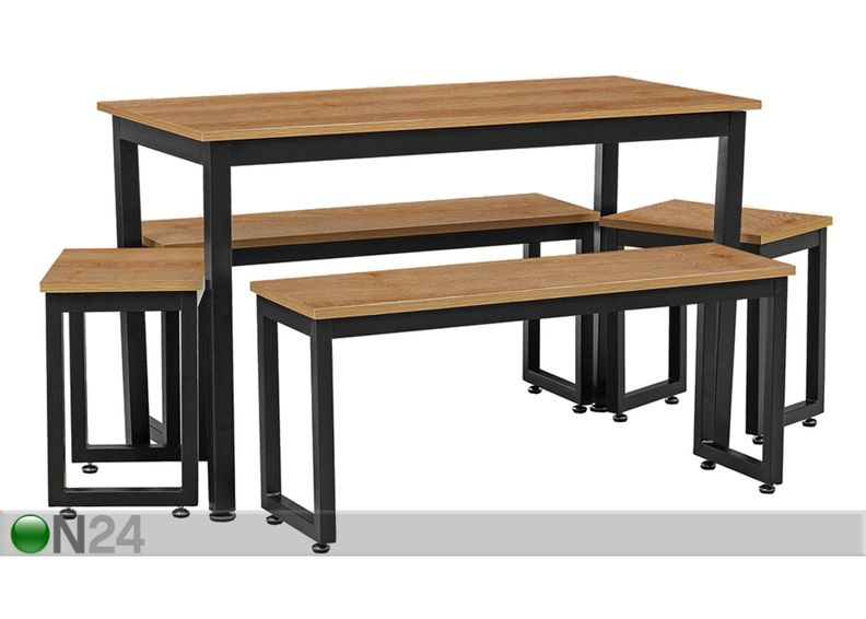 Ruokapöytä 120x60 cm kuvasuurennos