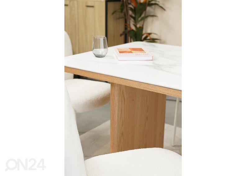 Ruokapöytä 180x90 cm kuvasuurennos