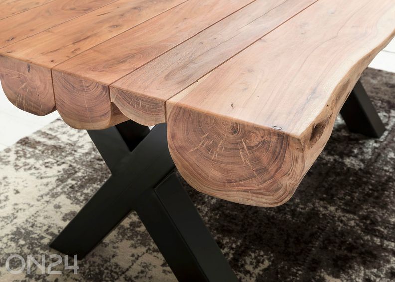 Ruokapöytä 200x100 cm kuvasuurennos