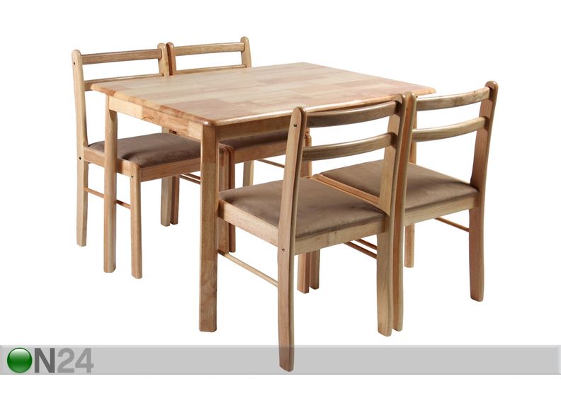 Ruokapöytä+4 tuolia LOTUS kuvasuurennos