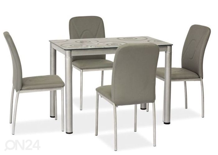 Ruokapöytä 70x110 cm kuvasuurennos