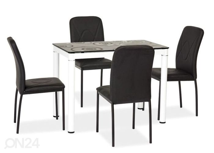 Ruokapöytä 70x110 cm kuvasuurennos