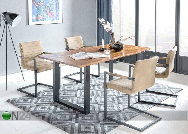 Ruokapöytä 80x120 cm kuvasuurennos