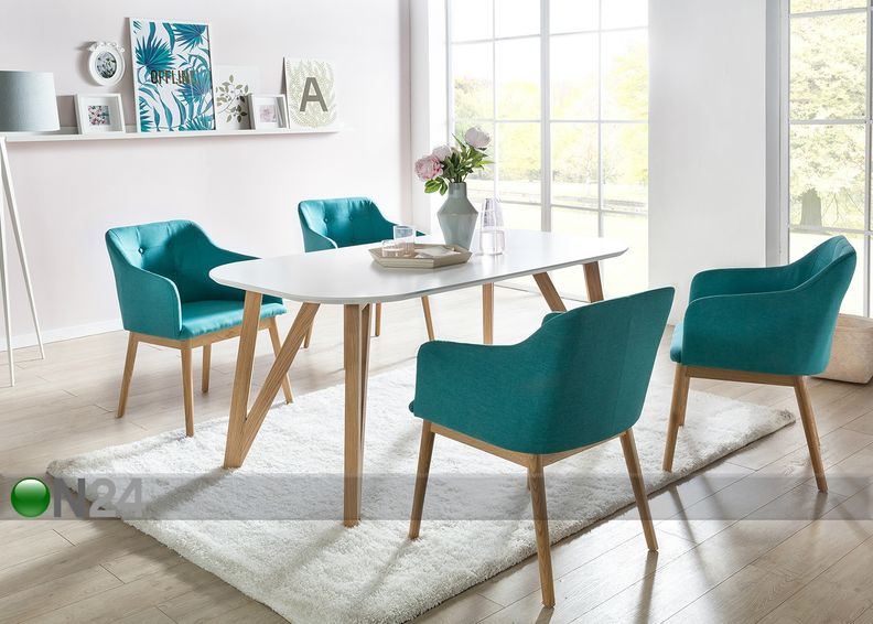 Ruokapöytä 90x140 cm kuvasuurennos