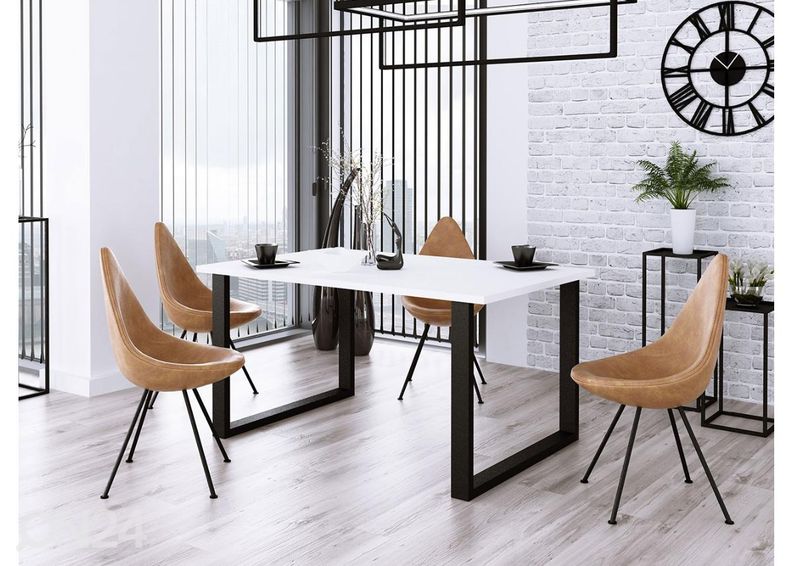 Ruokapöytä 90x185 cm kuvasuurennos