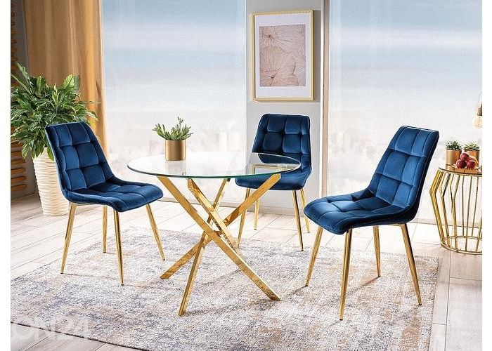 Ruokapöytä Aegis Ø 90 cm kuvasuurennos