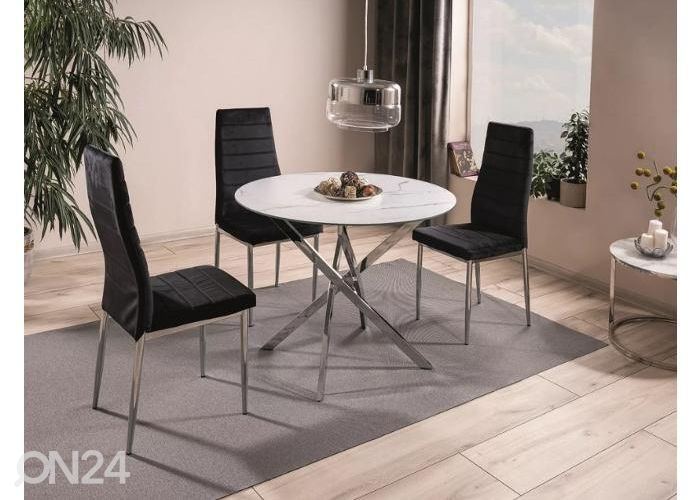 Ruokapöytä Aegis Ø 90 cm kuvasuurennos