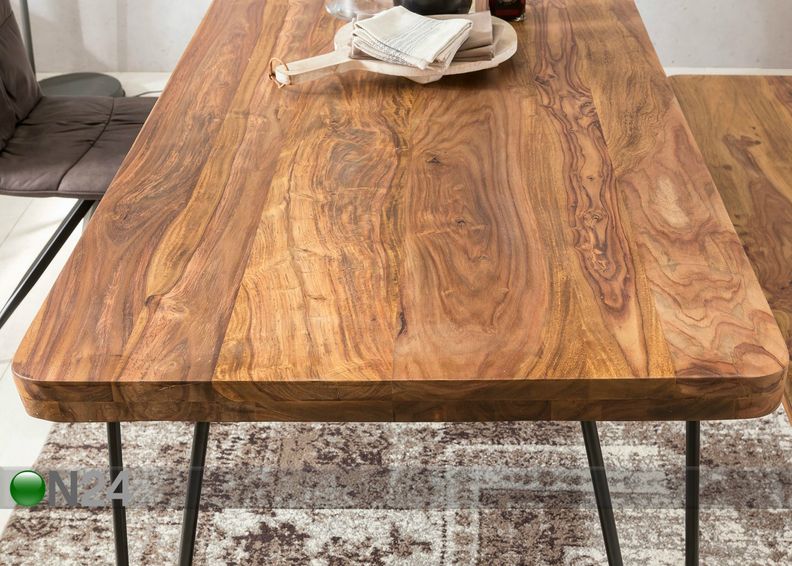 Ruokapöytä Bagli 120x80 cm kuvasuurennos