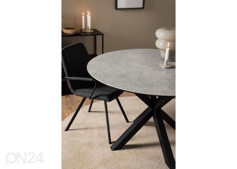 Ruokapöytä Beira Ø 119 cm kuvasuurennos