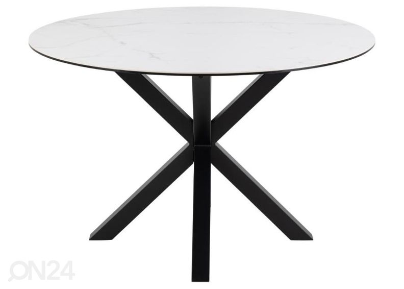 Ruokapöytä Beira Ø 119 cm kuvasuurennos