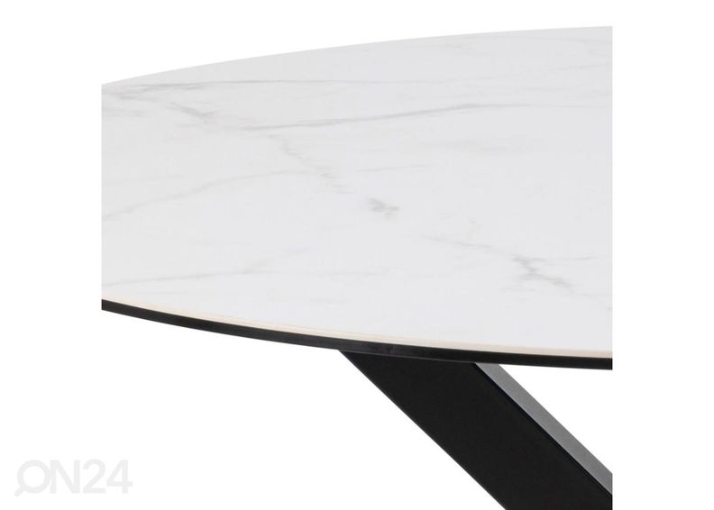 Ruokapöytä Beira Ø 119 cm kuvasuurennos