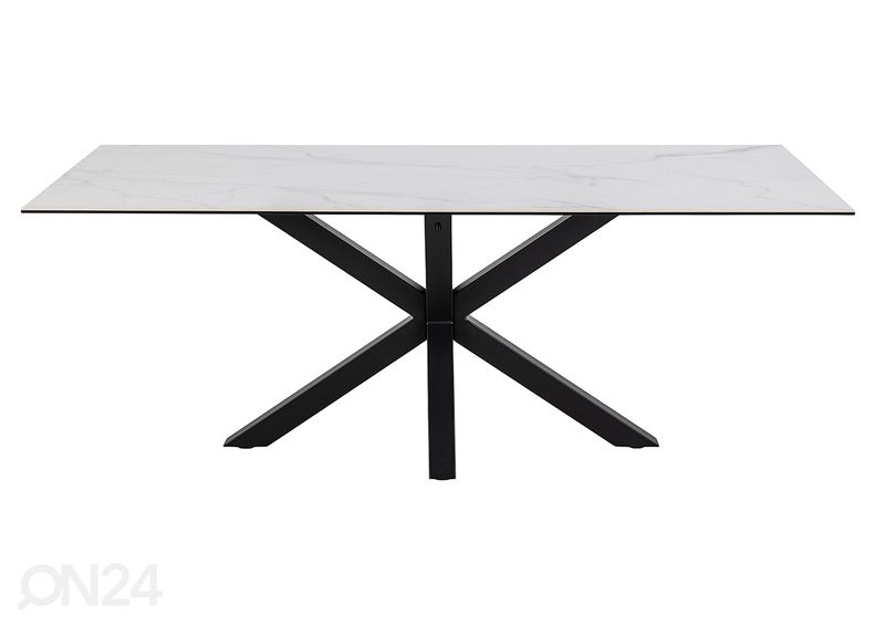 Ruokapöytä Beira 100x200 cm kuvasuurennos