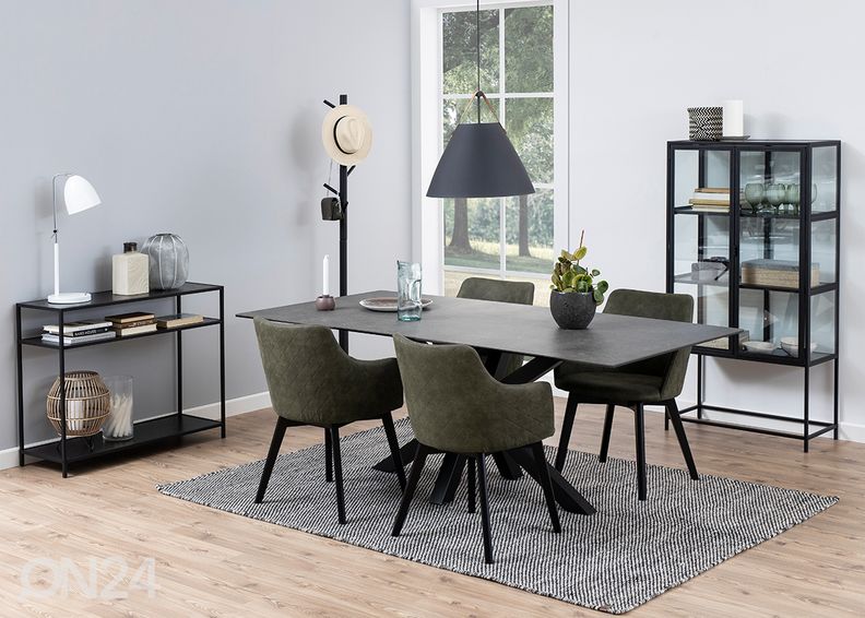 Ruokapöytä Beira 100x200 cm kuvasuurennos