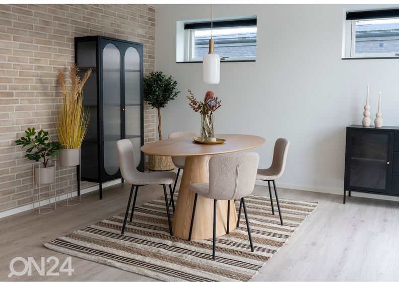 Ruokapöytä Birmingham 160x90 cm kuvasuurennos