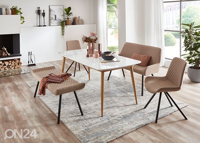 Ruokapöytä Bozen 90x180 cm kuvasuurennos