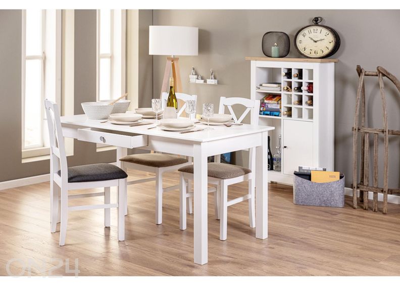 Ruokapöytä Chilly Home 80x145 cm kuvasuurennos