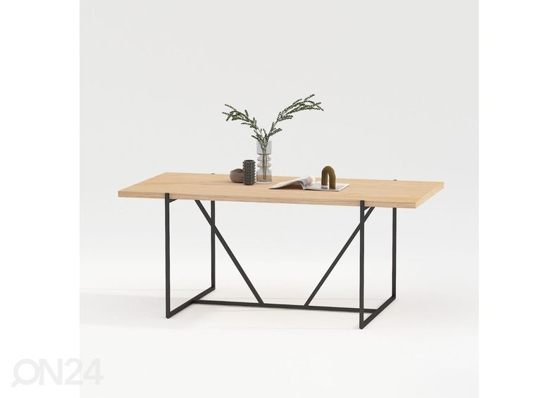 Ruokapöytä Cindy 90x180 cm kuvasuurennos