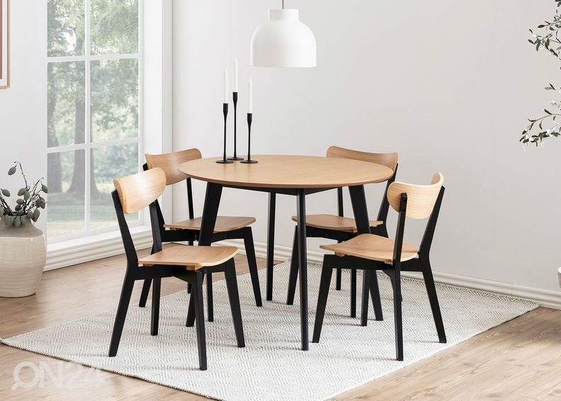 Ruokapöytä Concord Ø105 cm kuvasuurennos