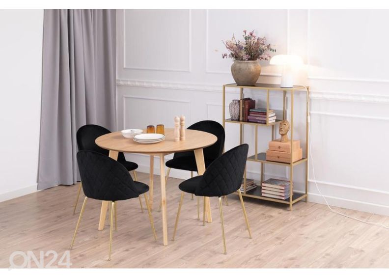 Ruokapöytä Concord Ø105 cm kuvasuurennos