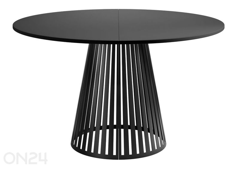 Ruokapöytä Cone 120x120-196 cm kuvasuurennos
