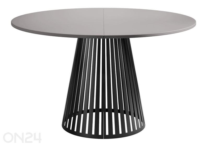 Ruokapöytä Cone 120x120-196 cm kuvasuurennos