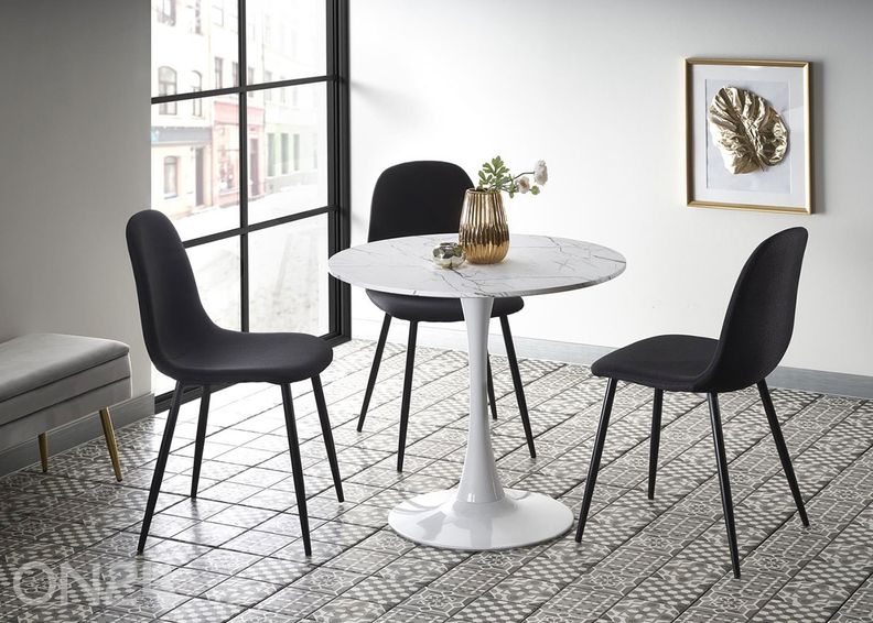 Ruokapöytä Denver Ø 80 cm kuvasuurennos