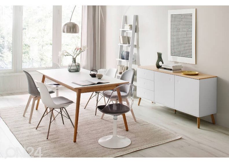 Ruokapöytä DOT 180x90 cm kuvasuurennos