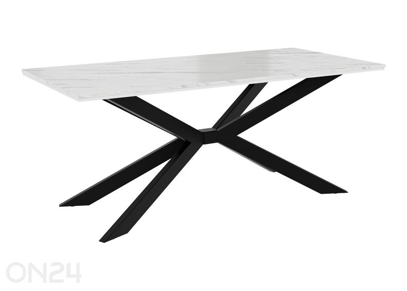 Ruokapöytä Flora 90x190 cm kuvasuurennos