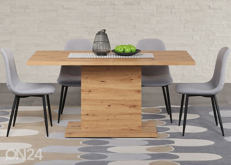 Ruokapöytä Follow 160x80 cm kuvasuurennos