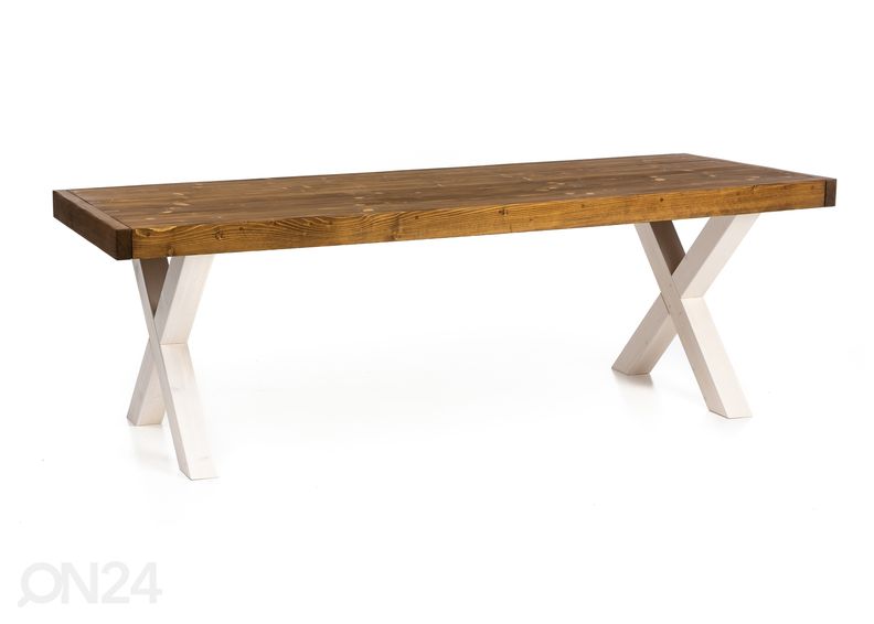 Ruokapöytä ja 8 tuolia kuvasuurennos