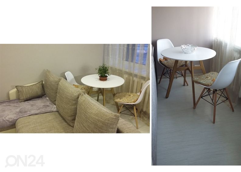 Ruokapöytä KAYTLIN Ø 80 cm kuvasuurennos