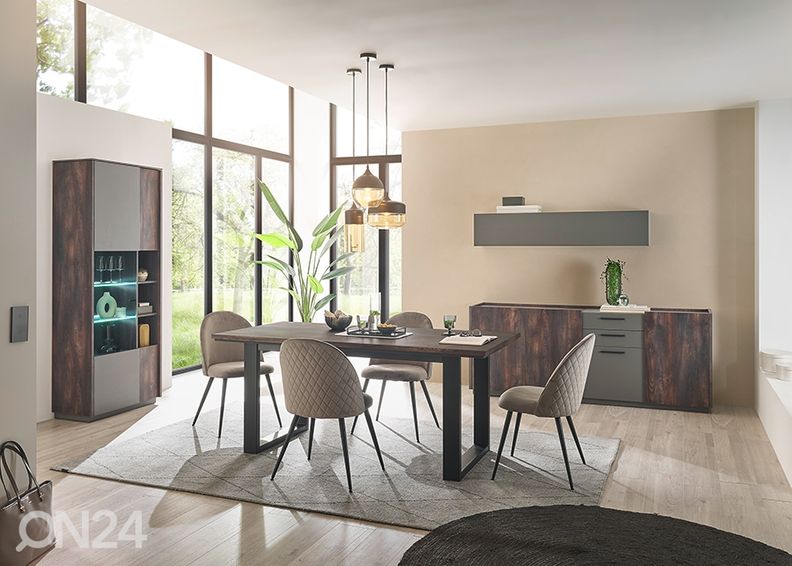 Ruokapöytä Largo 81x160 cm kuvasuurennos