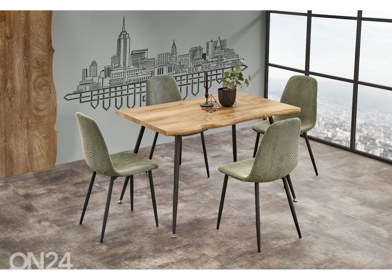 Ruokapöytä Larson 120x80 cm kuvasuurennos