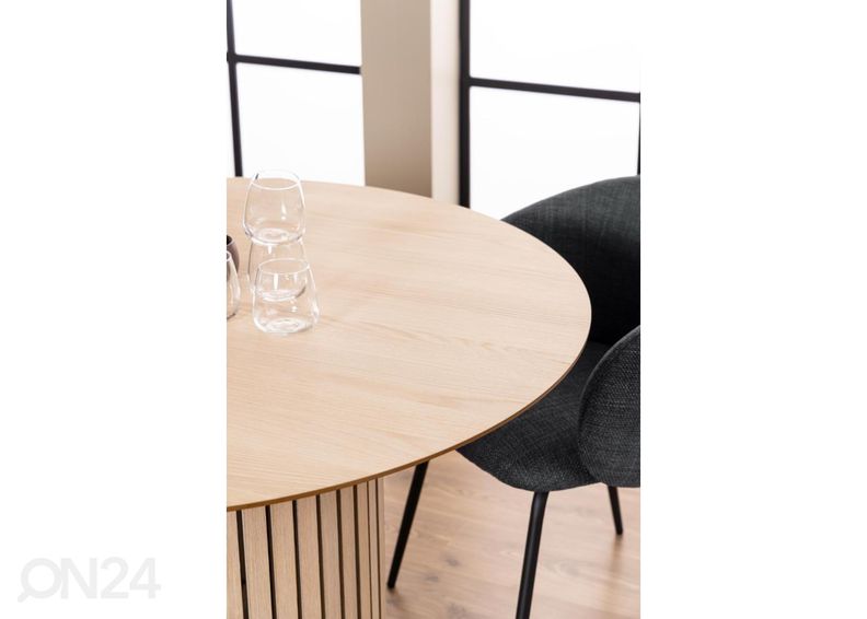 Ruokapöytä Ludvig Ø120 cm kuvasuurennos