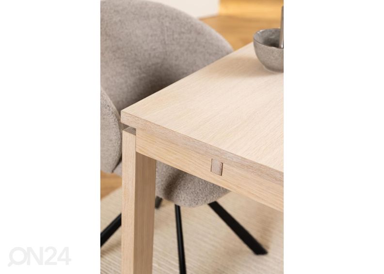 Ruokapöytä Ludvig 100x200 cm kuvasuurennos