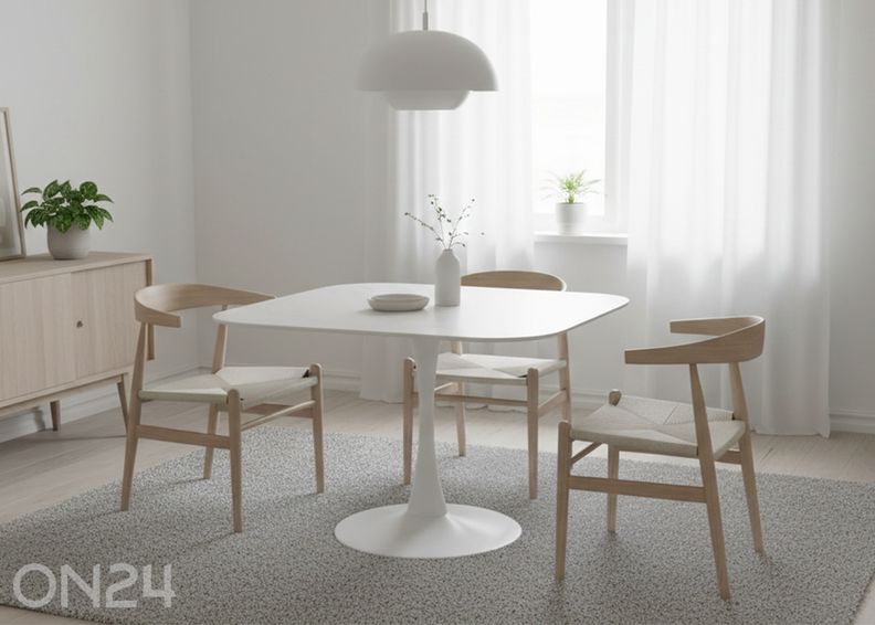 Ruokapöytä Malvi 90x90 kuvasuurennos