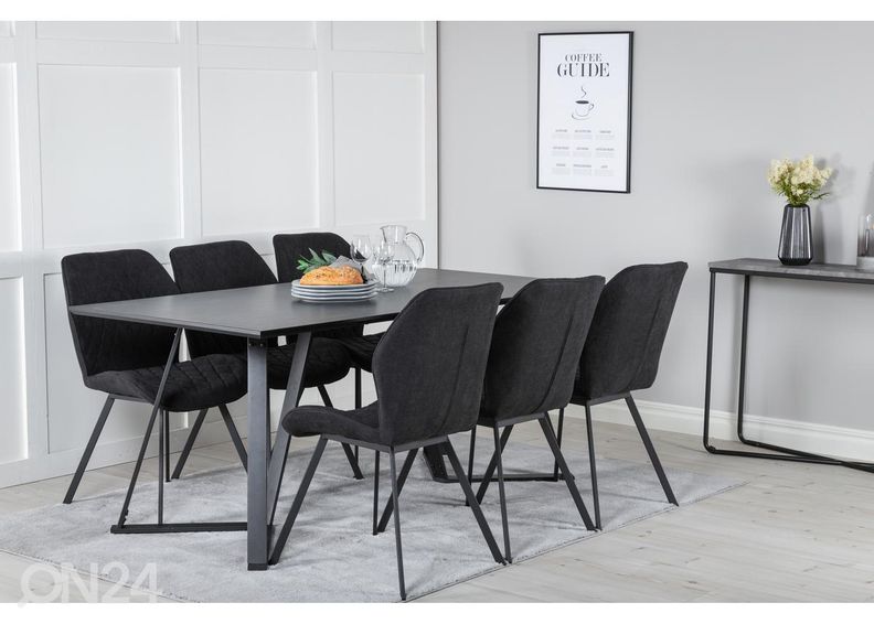 Ruokapöytä Marina 180x90 cm kuvasuurennos