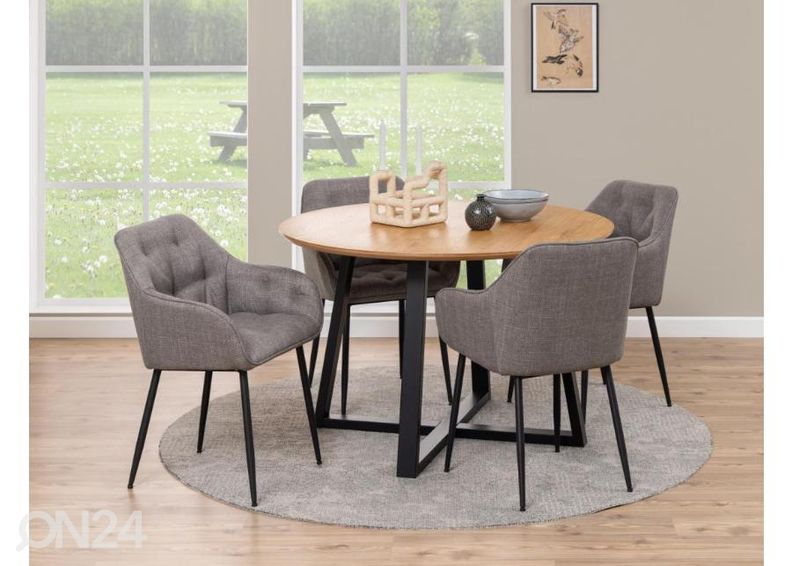 Ruokapöytä Marta Ø 120 cm kuvasuurennos