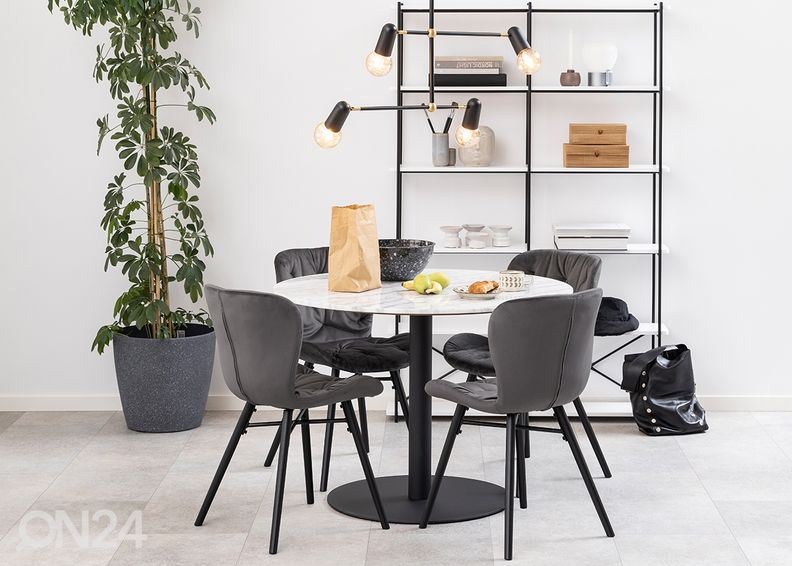 Ruokapöytä Mich Ø105 cm kuvasuurennos