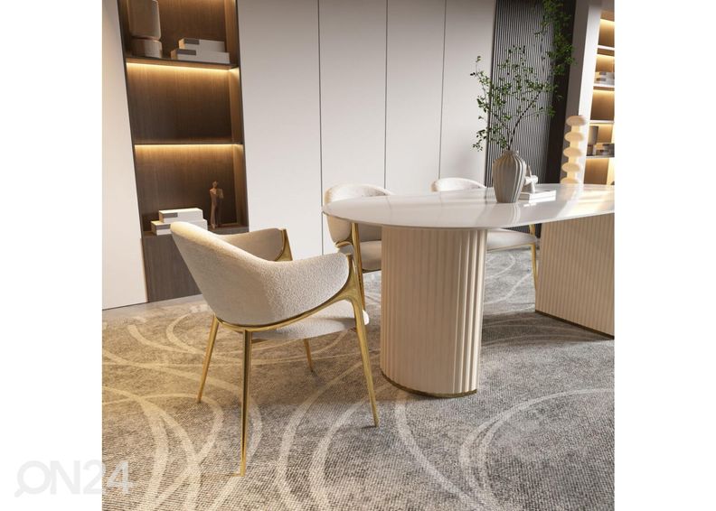 Ruokapöytä Modig 90x190 cm kuvasuurennos