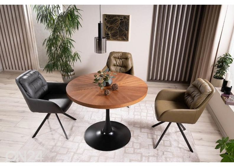 Ruokapöytä Mozart Ø 100 cm kuvasuurennos