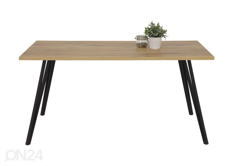Ruokapöytä Oksana 90x160 cm kuvasuurennos