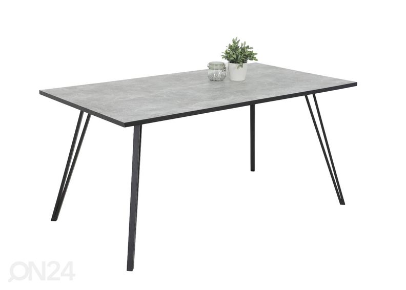 Ruokapöytä Oksana 90x160 cm kuvasuurennos