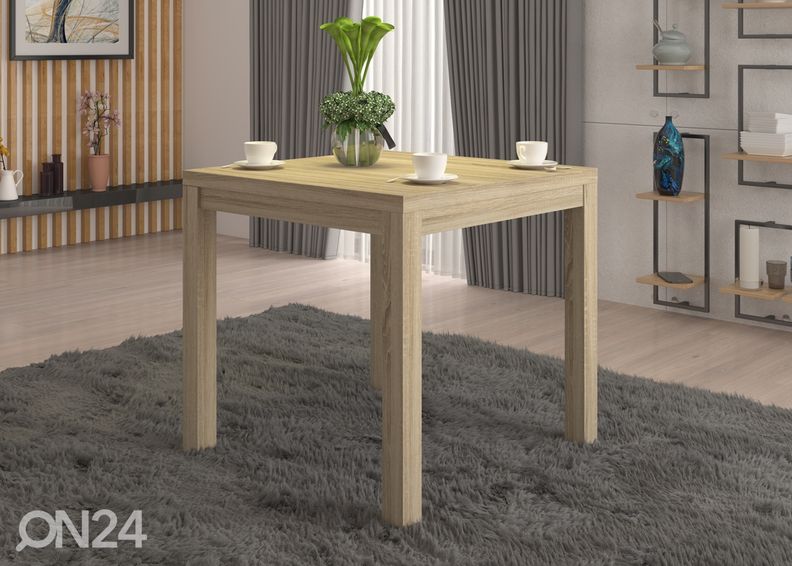 Ruokapöytä Olly I 80x80 cm kuvasuurennos