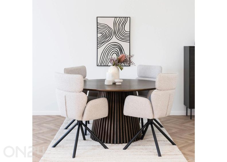 Ruokapöytä Osaka Ø 140 cm kuvasuurennos