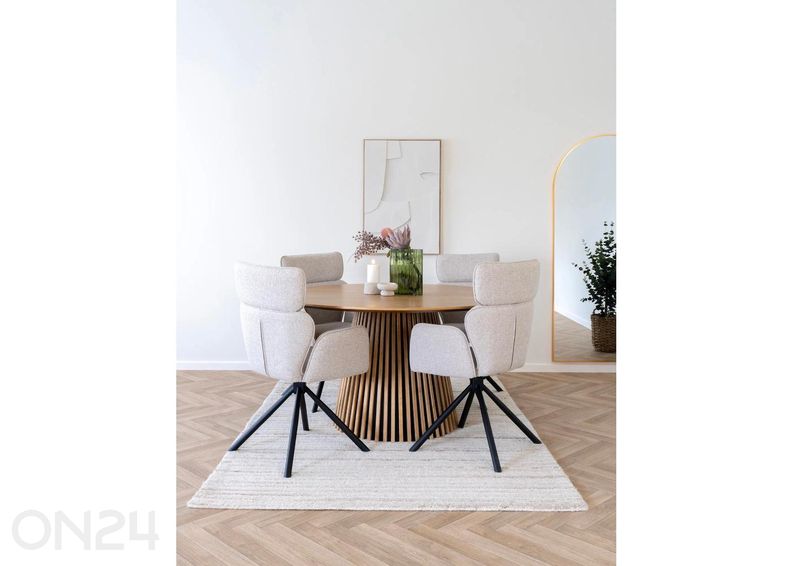 Ruokapöytä Osaka Ø 140 cm kuvasuurennos