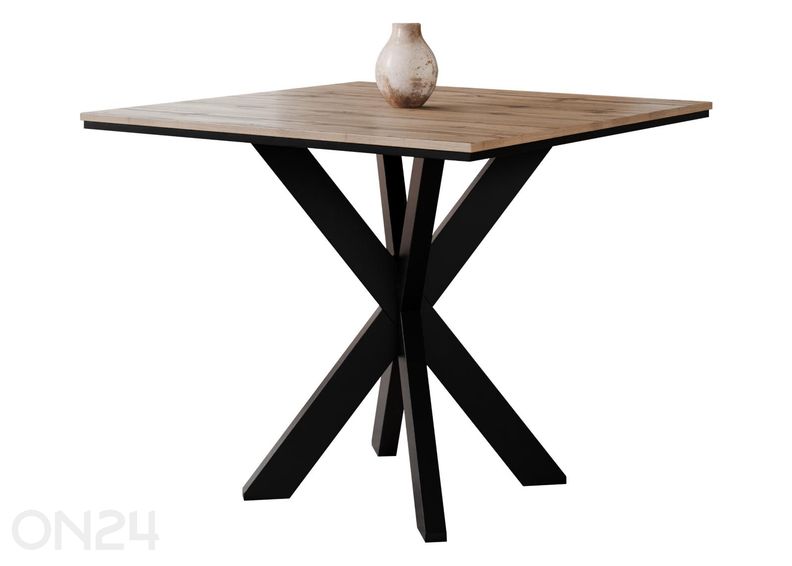 Ruokapöytä Paro 90x90 cm kuvasuurennos