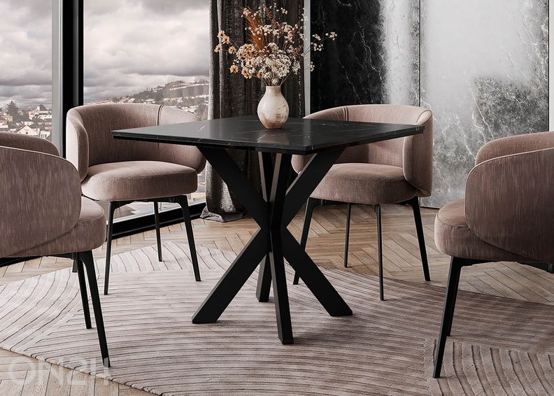 Ruokapöytä Paro 90x90 cm kuvasuurennos