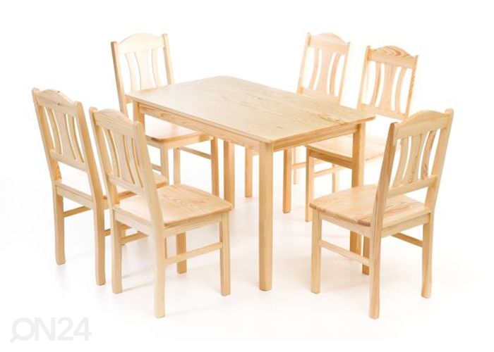 Ruokapöytä PER 120x70 cm kuvasuurennos